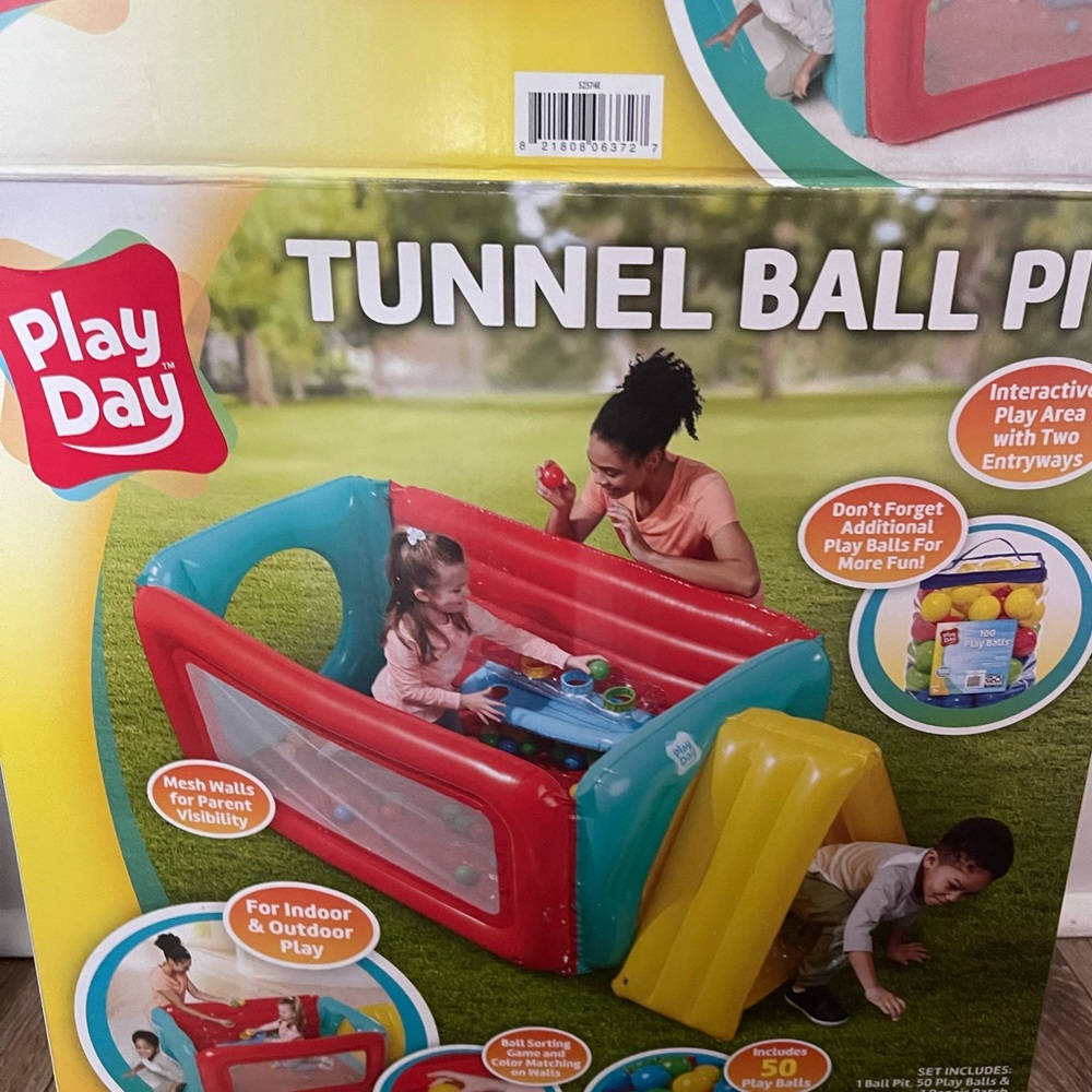 Castle ball pit